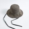 PLAIN RIBBON HAT ペーパークロッシェ リボンハット