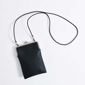 GAMAGUCHI SQUARE SHOULDER BAG がま口ショルダーバッグ